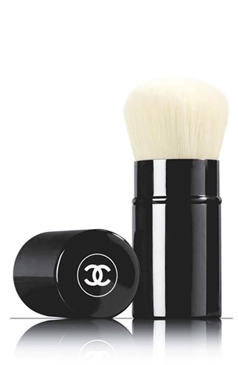 chanel precision powder brush review|Chanel retractable kabuki brush.